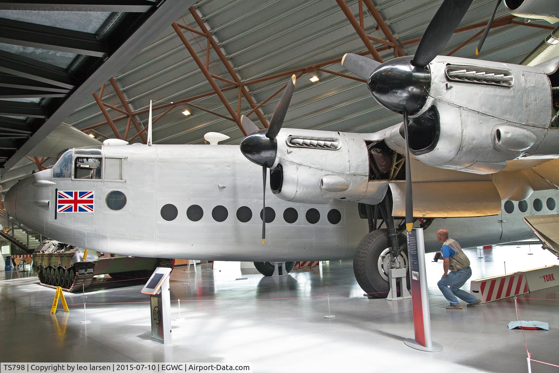 TS798, Avro 685 York C.1 C/N 1223, Cosford Museum 10.7.2015