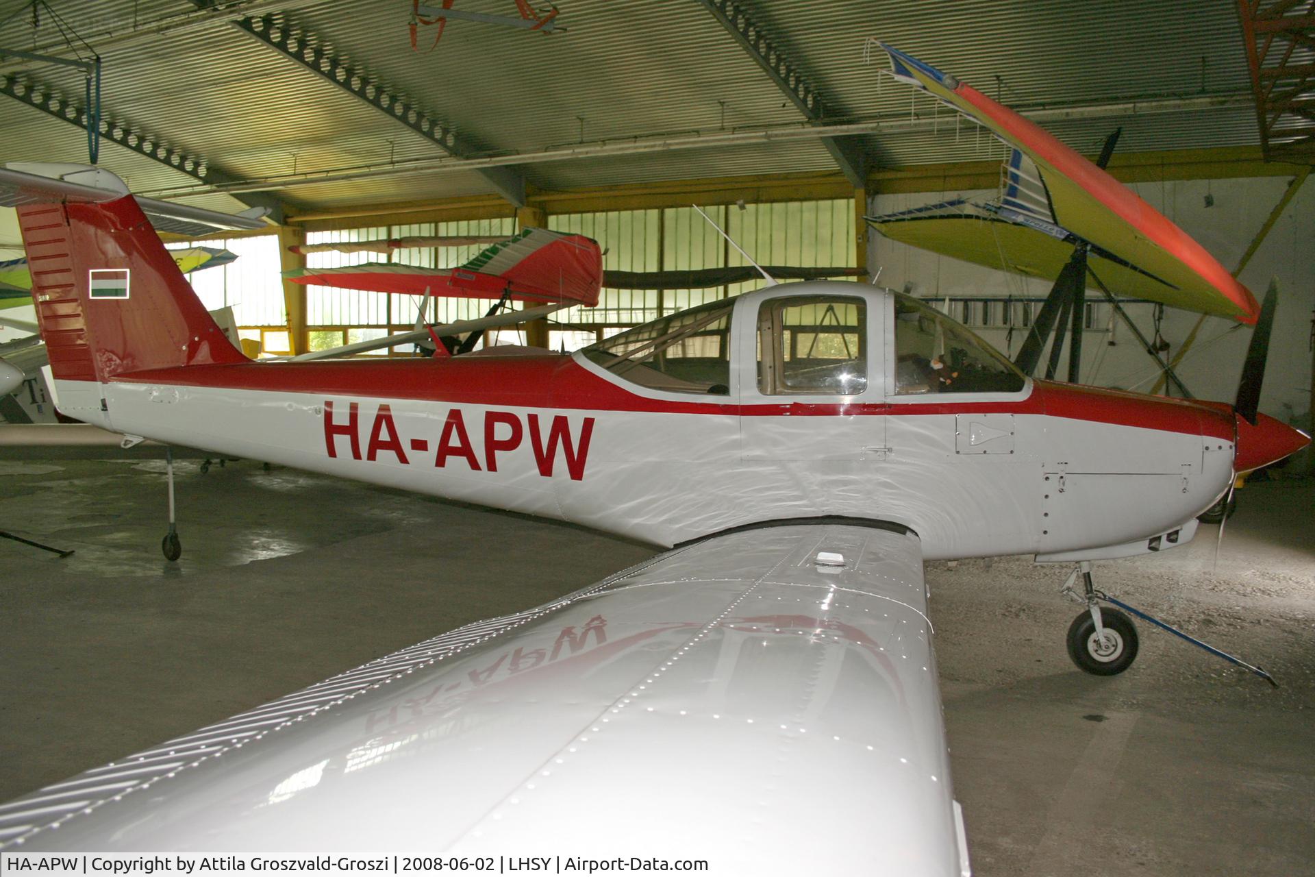 HA-APW, 1979 Piper PA-38-112 Tomahawk Tomahawk C/N 38-79A0512, LHSY - Szombathely Airport, Hungary