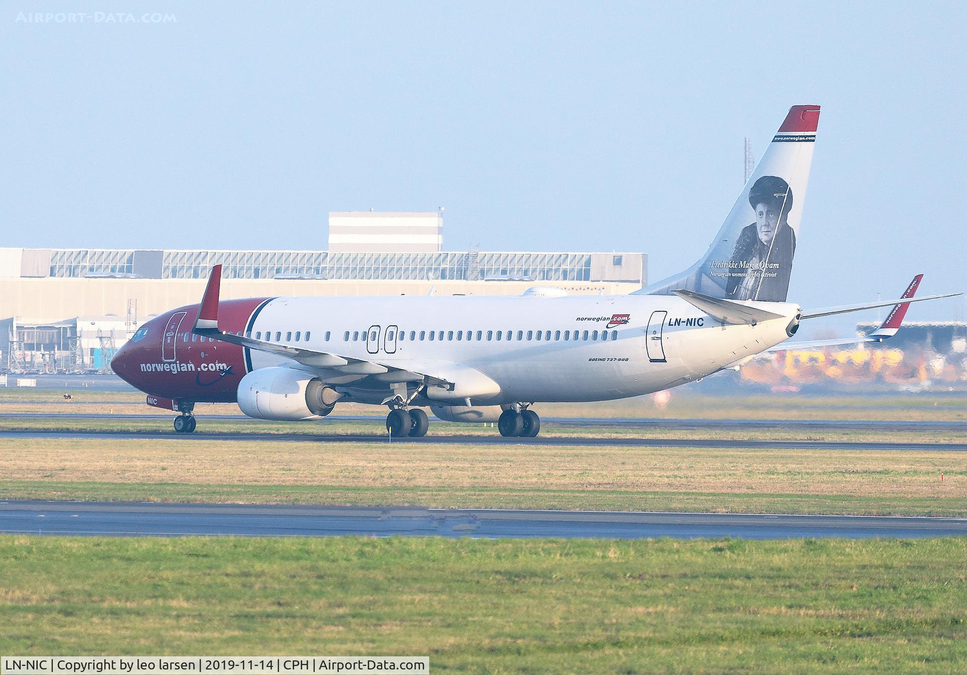 LN-NIC, 2012 Boeing 737-8JP C/N 38881, Copenhagen 14.11.2+19