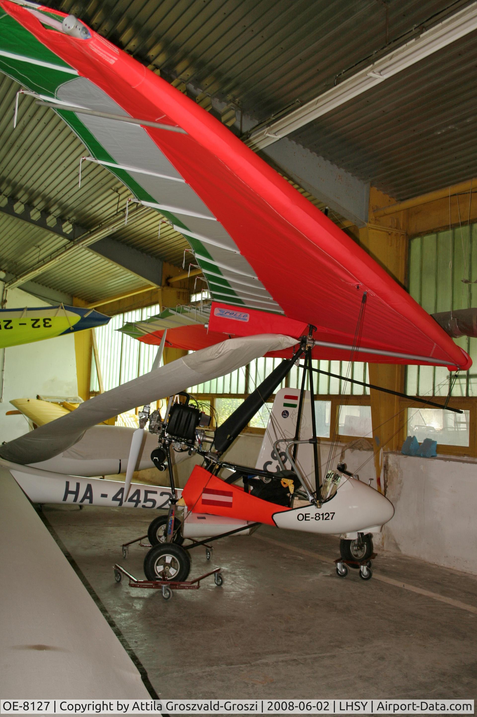 OE-8127, 1997 Apollo CX-M/Racer-GT/R C/N A0797, LHSY - Szombathely Airport, Hungary