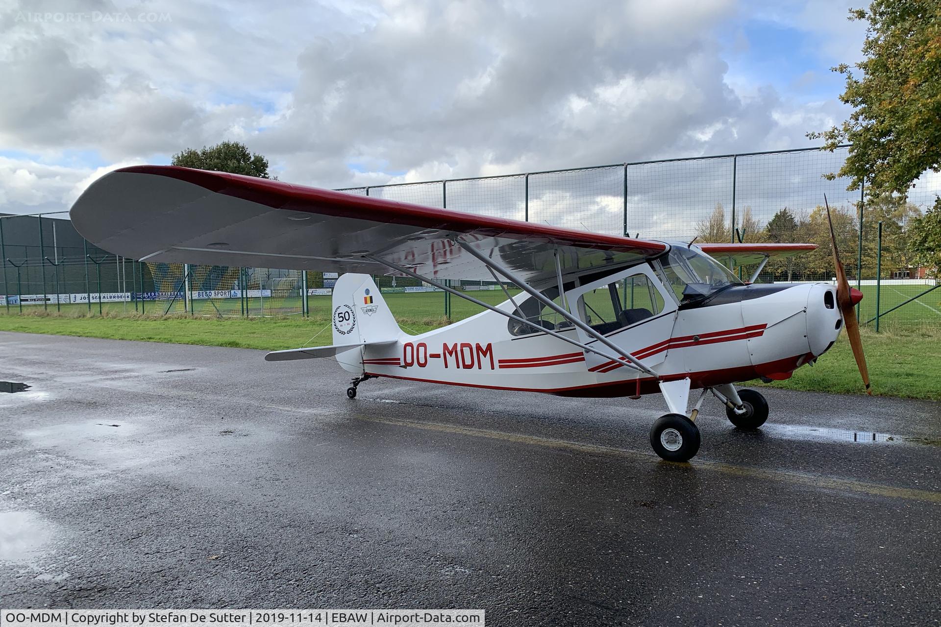 OO-MDM, 1946 Aeronca 7AC Champion C/N 7AC-3623, Shop visit at Raymond Aircraft Restauration.