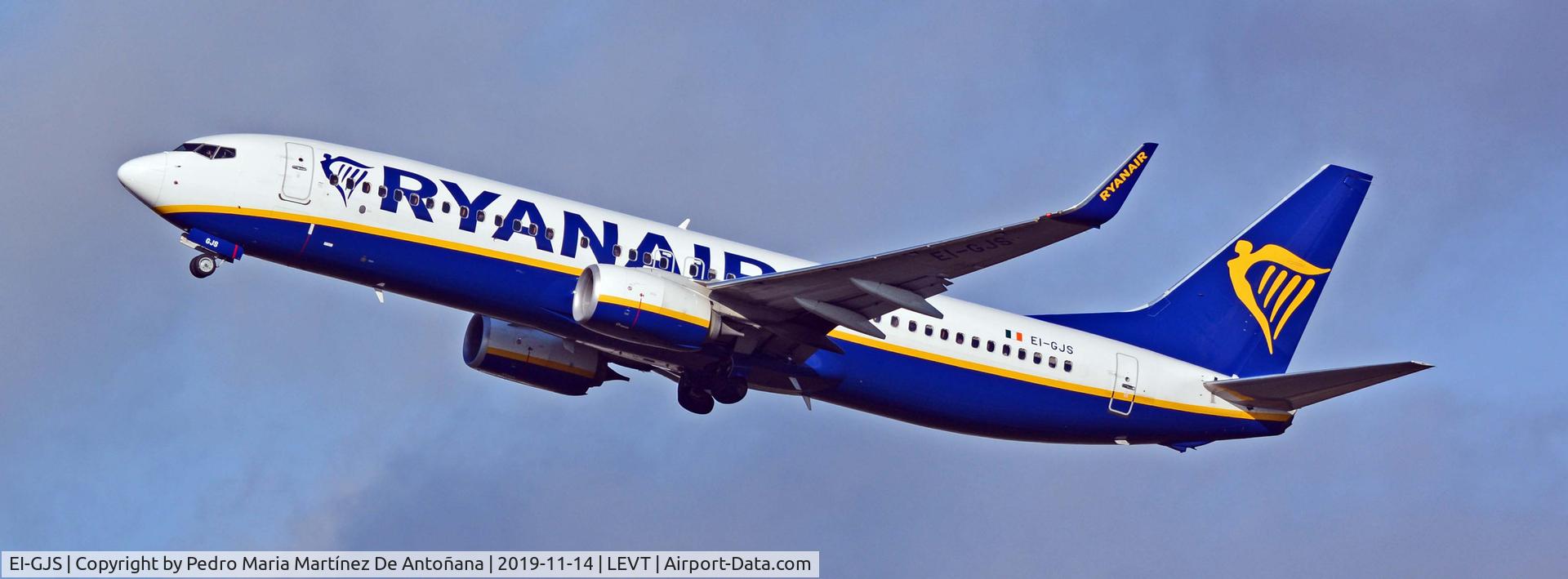 EI-GJS, 2018 Boeing 737-800 C/N 44836, Aeropuerto de Foronda - Vitoria-Gasteiz - Euskadi - España