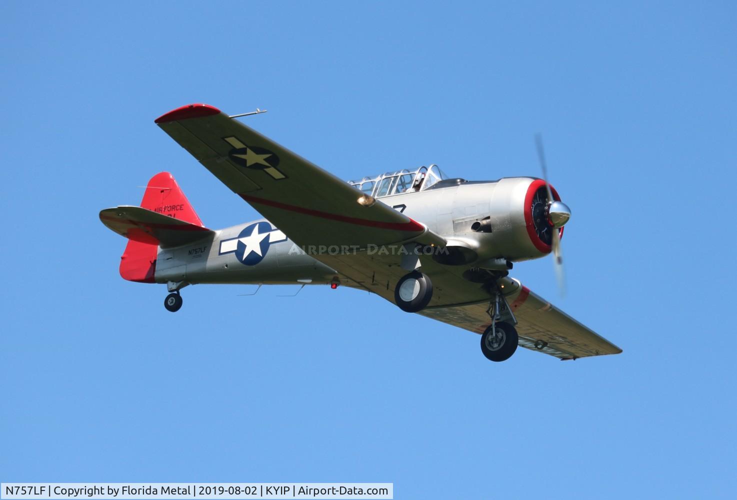 N757LF, 1944 North American AT-6D Texan C/N 84991, AT-6D