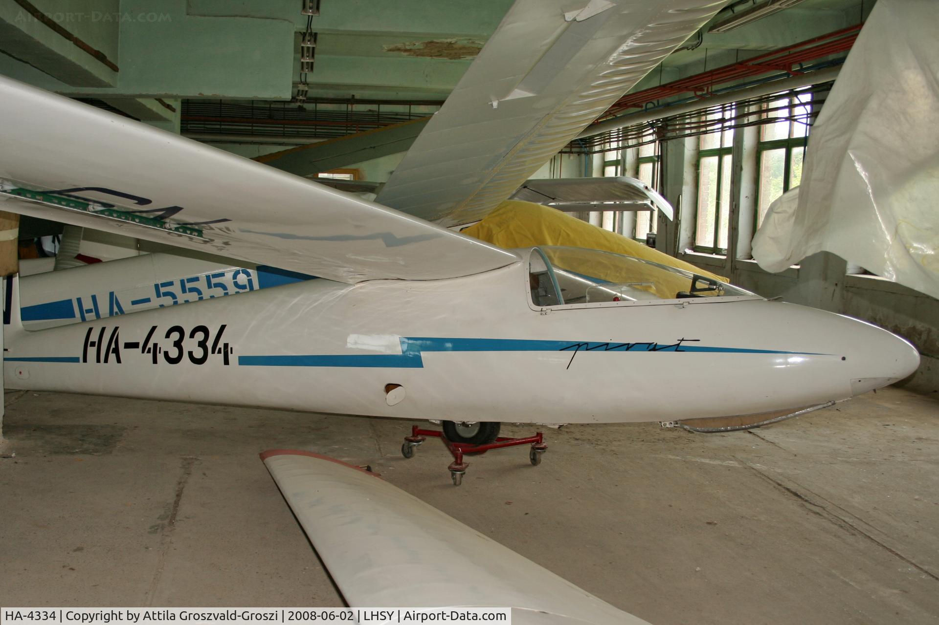 HA-4334, 1976 WSK Swidnik SZD-30A Pirat C/N S-04.50, LHSY - Szombathely Airport, Hungary