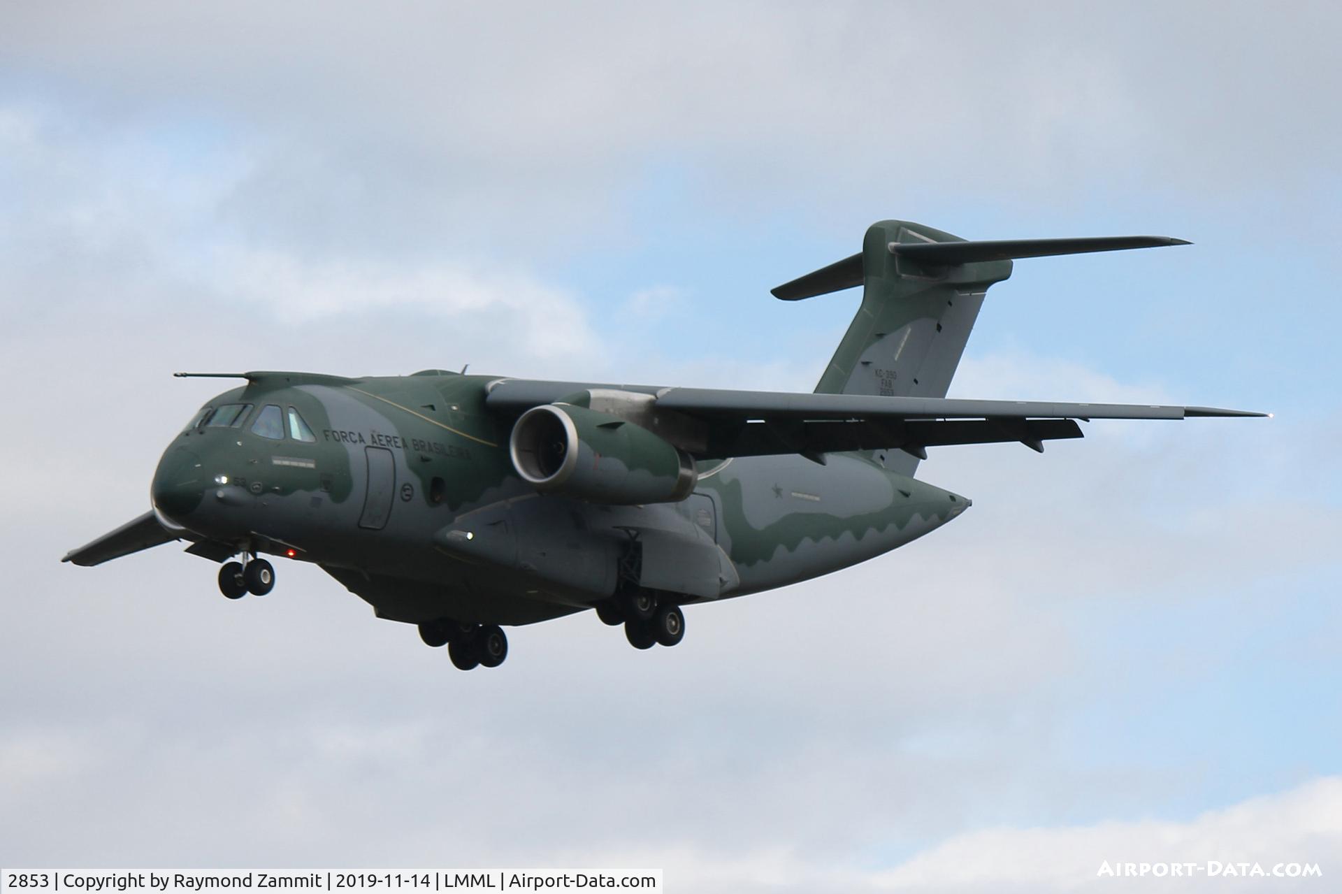 2853, Embraer KC-390 (EMB-390) C/N 39000004, Embraer KC-390 2853 Brazilian Air Force