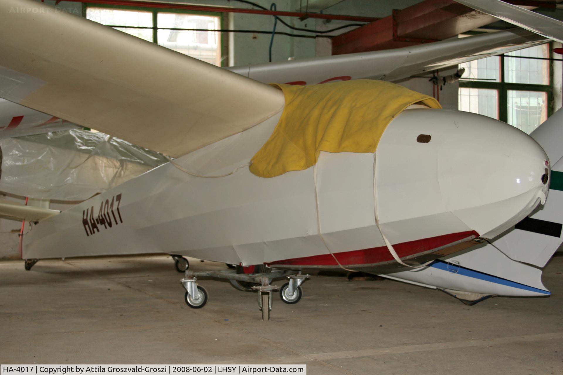HA-4017, 1964 Schleicher Ka-8B C/N 8369, LHSY - Szombathely Airport, Hungary