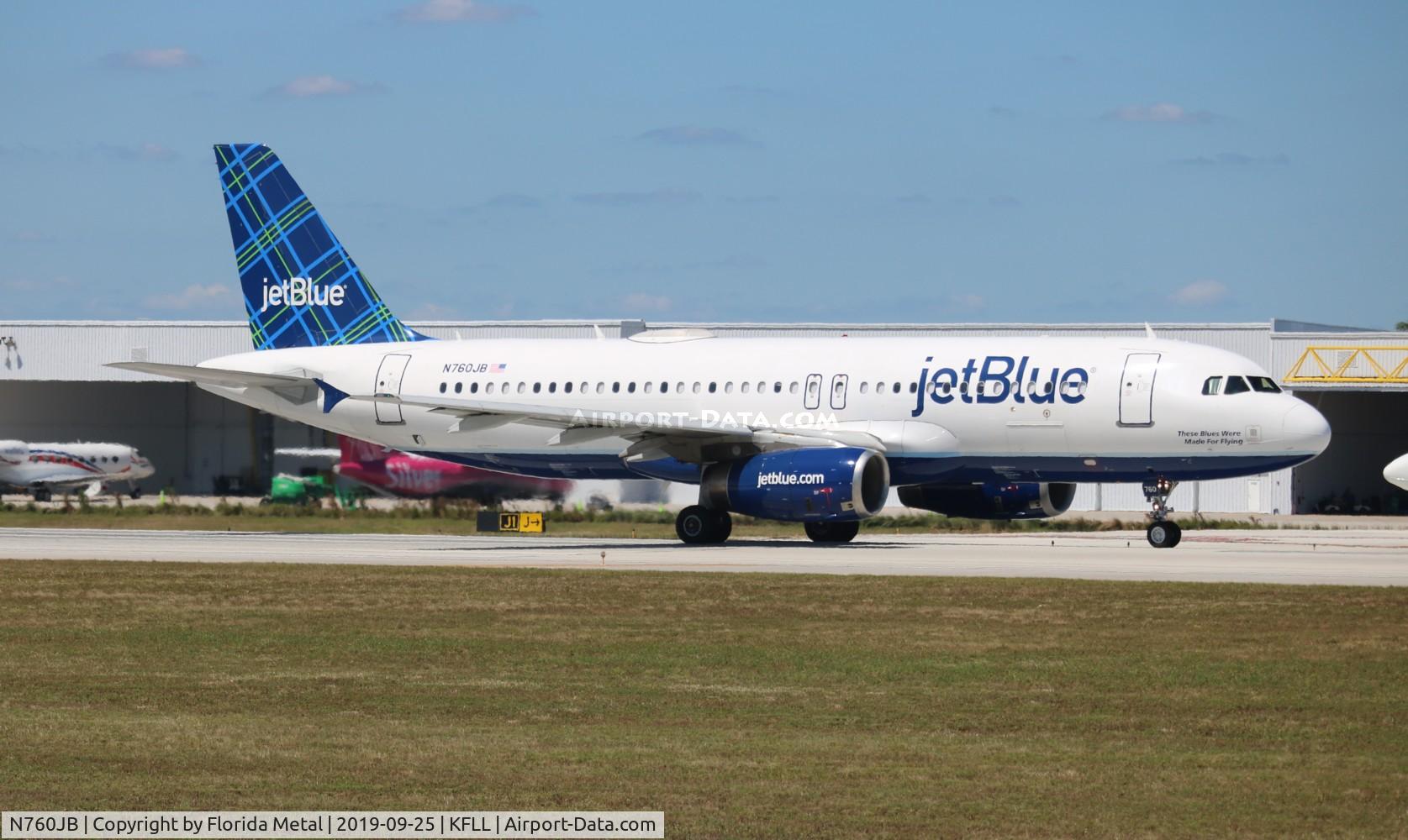 N760JB, 2008 Airbus A320-232 C/N 3659, JetBlue