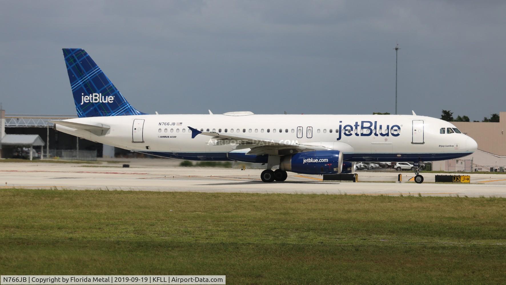N766JB, 2008 Airbus A320-232 C/N 3724, JetBlue