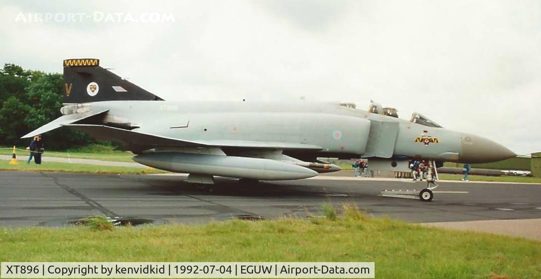 XT896, 1968 McDonnell Douglas Phantom FGR2 C/N 2456, At the Phantom Phinale photocall.