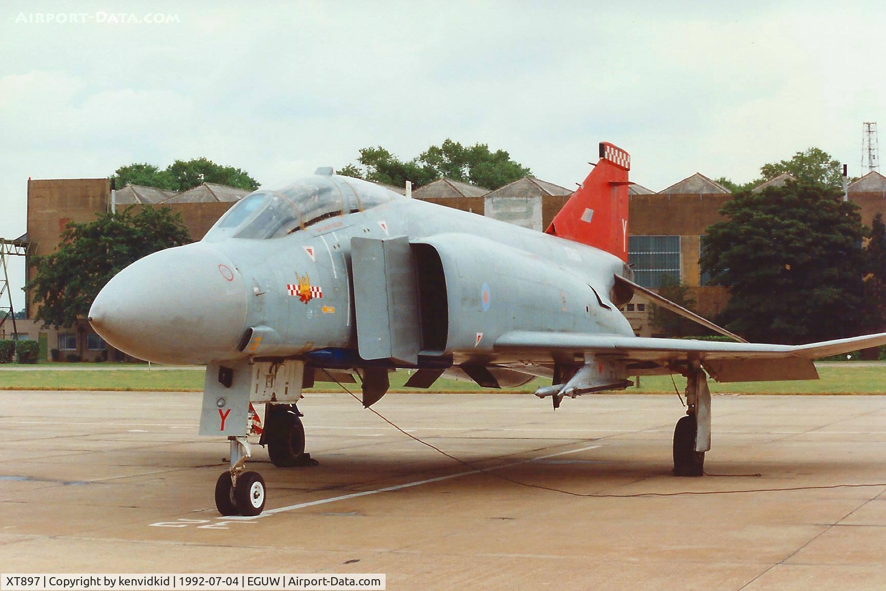 XT897, 1968 McDonnell Douglas Phantom FGR2 C/N 2471/0007, At the Phantom Phinale photocall.