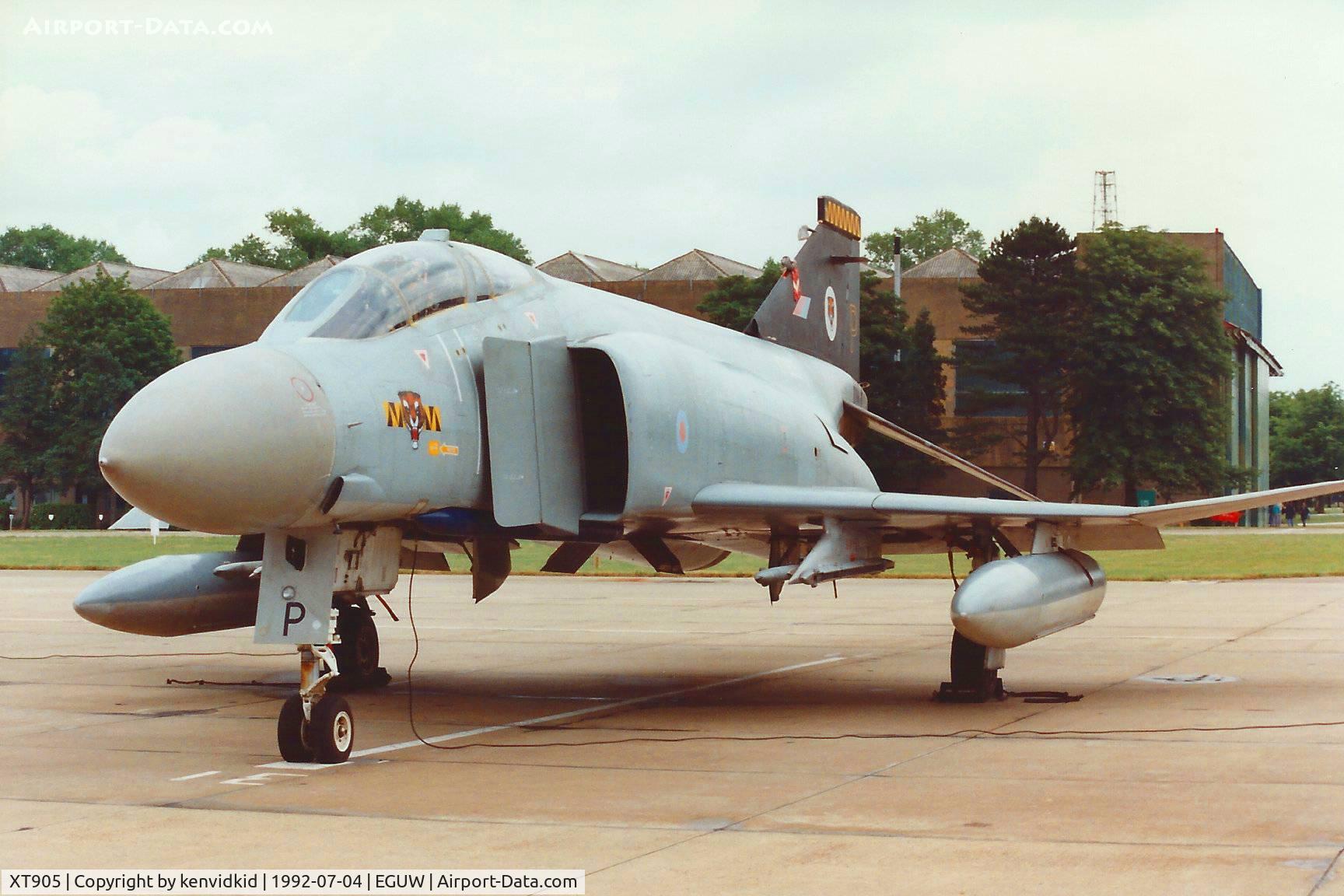 XT905, 1968 McDonnell Douglas Phantom FGR2 C/N 2636/0015, At the Phantom Phinale photocall.