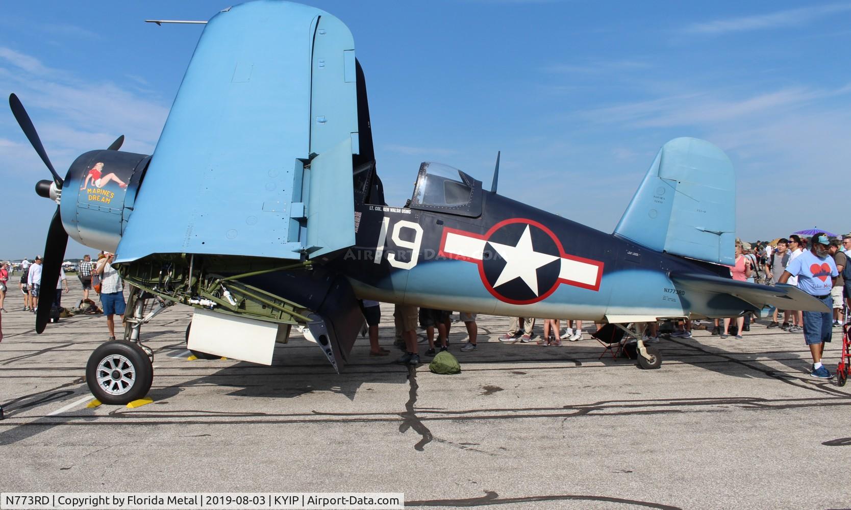 N773RD, 1944 Goodyear FG-1D Corsair C/N 3694, FG-1D