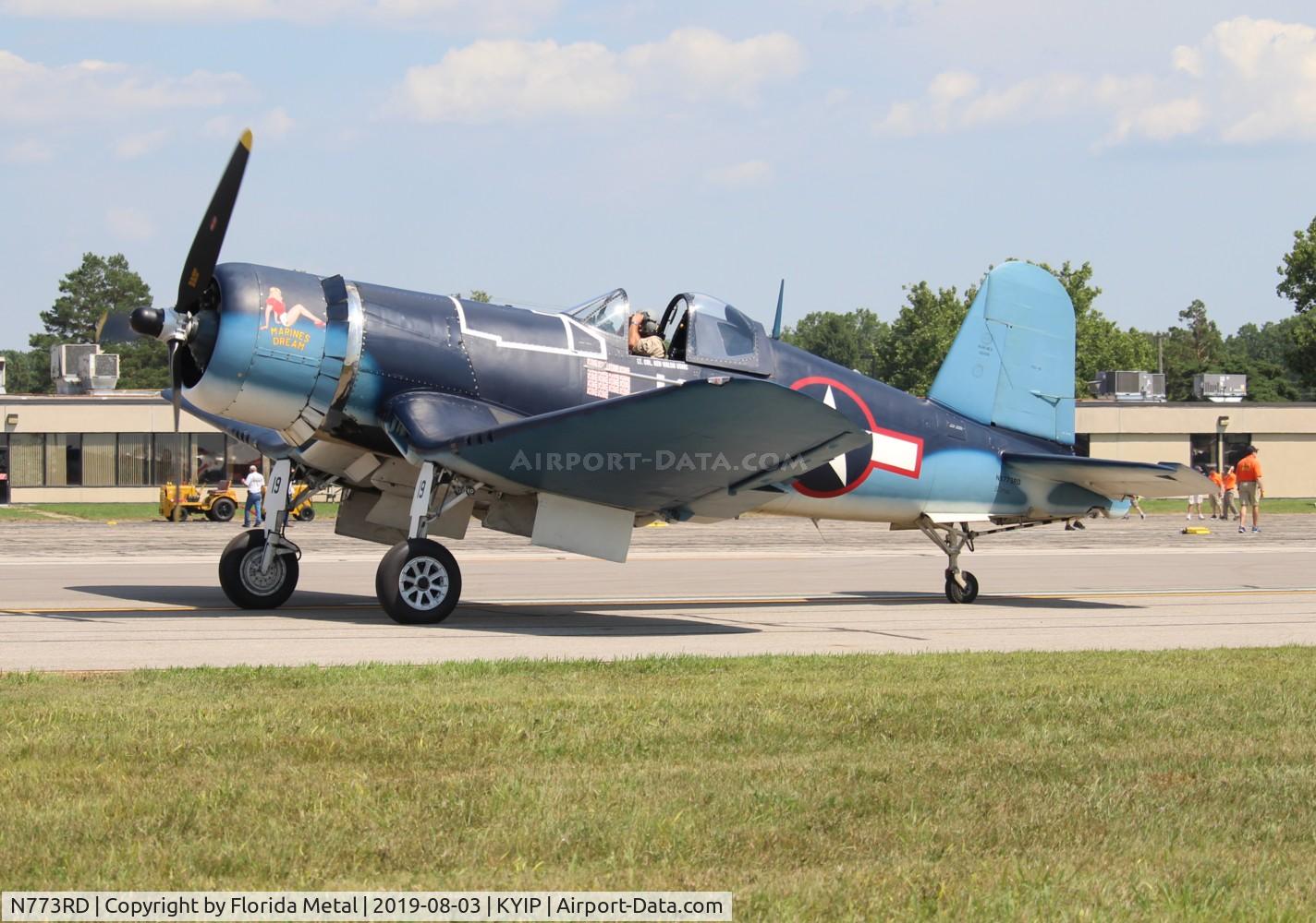 N773RD, 1944 Goodyear FG-1D Corsair C/N 3694, FG-1D