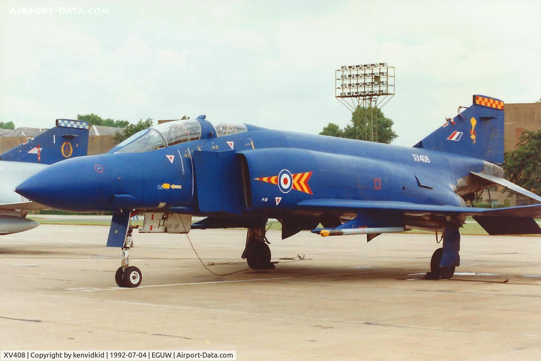 XV408, 1968 McDonnell Douglas Phantom FGR2 C/N 2946, At the Phantom Phinale photocall.