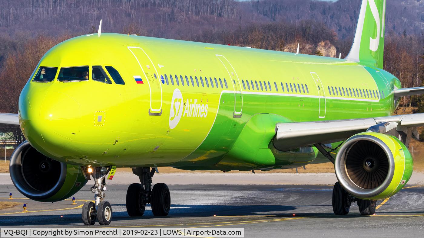 VQ-BQI, 2006 Airbus A321-211 C/N 2726, VQ-BQI @ Salzburg Airport