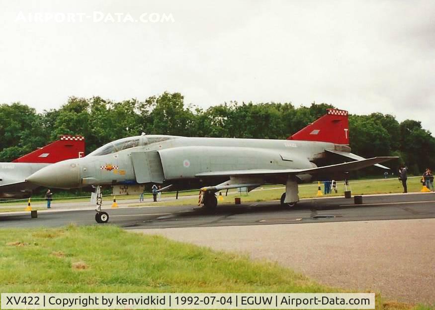 XV422, 1969 McDonnell Douglas Phantom FGR2 C/N 3068/9252, At the Phantom Phinale photocall.
