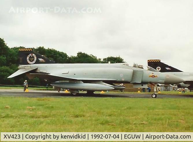 XV423, 1969 McDonnell Douglas Phantom FGR2 C/N 3075/9253, At the Phantom Phinale photocall.