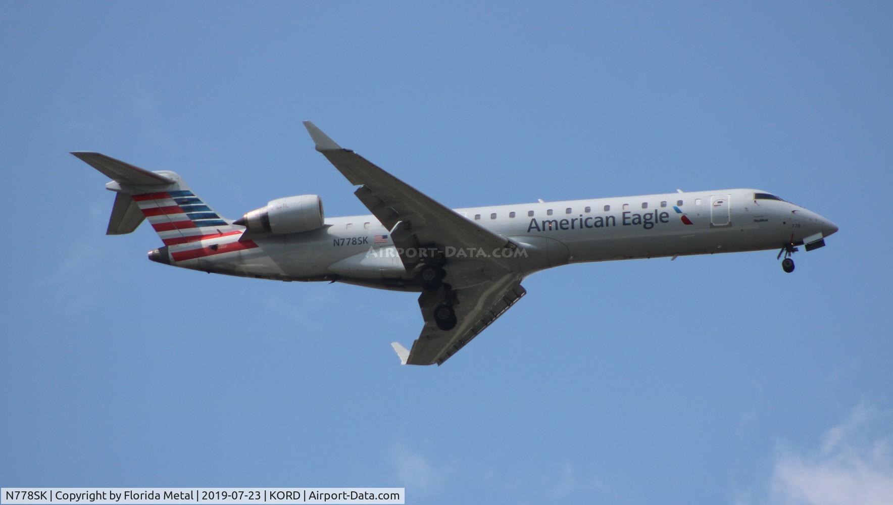 N778SK, 2006 Bombardier CRJ-700 (CL-600-2C10) Regional Jet C/N 10242, American Eagle