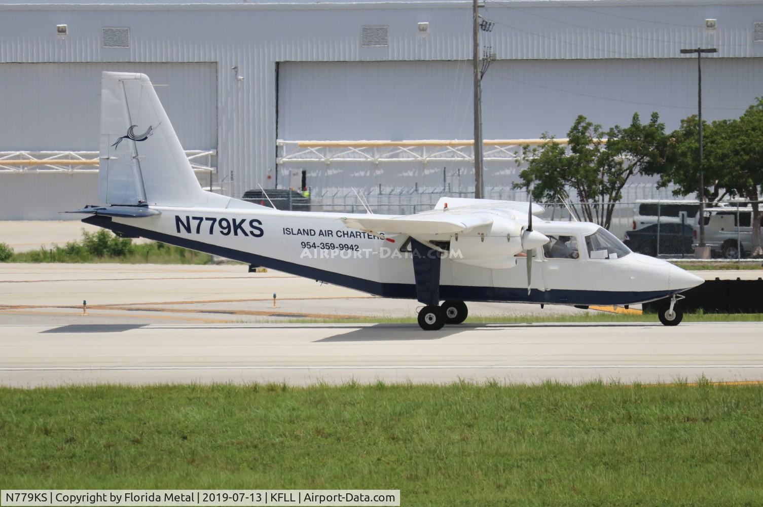 N779KS, 1976 Britten-Norman BN-2A-27 Islander C/N 779, Islander
