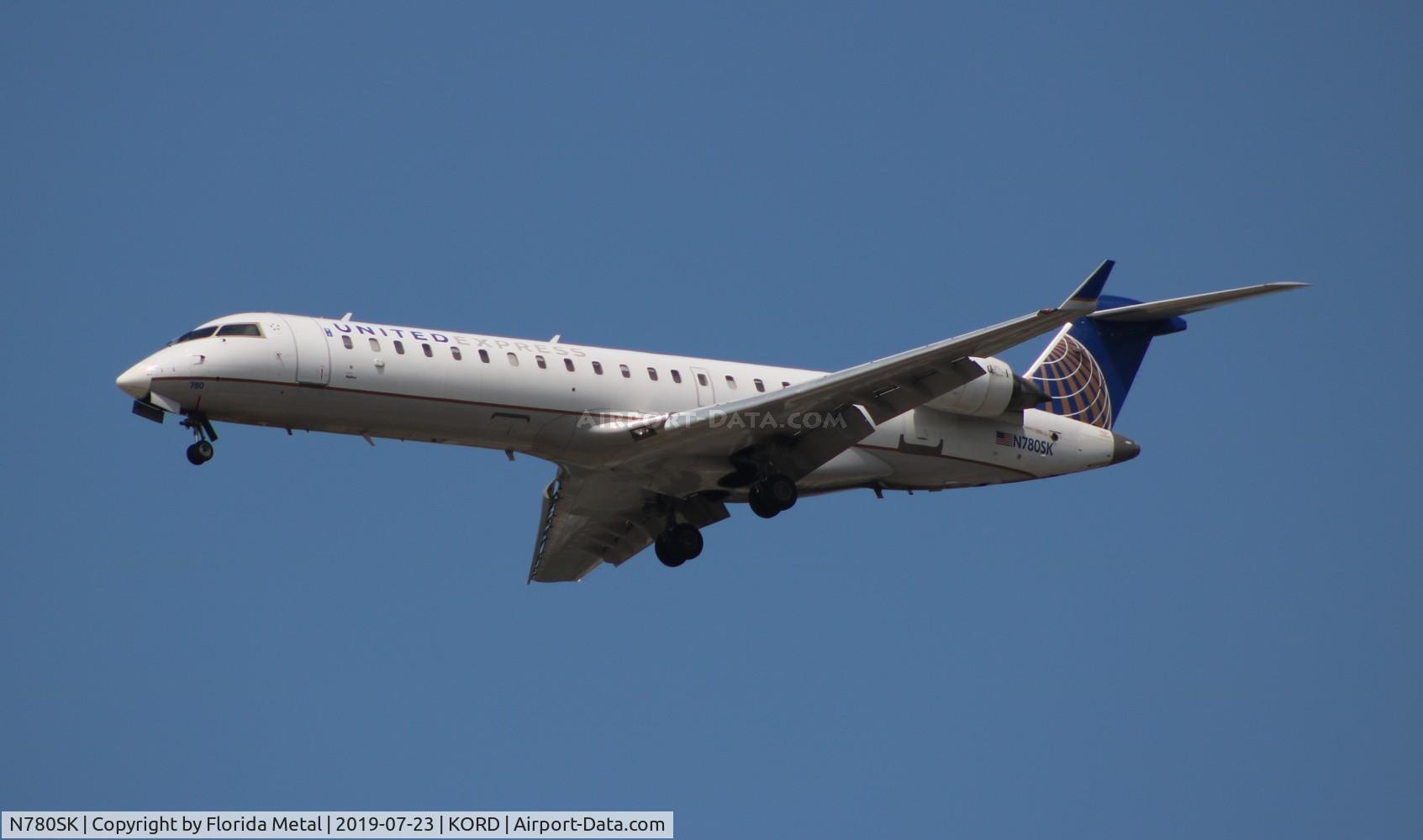 N780SK, 2009 Bombardier CRJ-700 (CL-600-2C10) Regional Jet C/N 10277, United Express