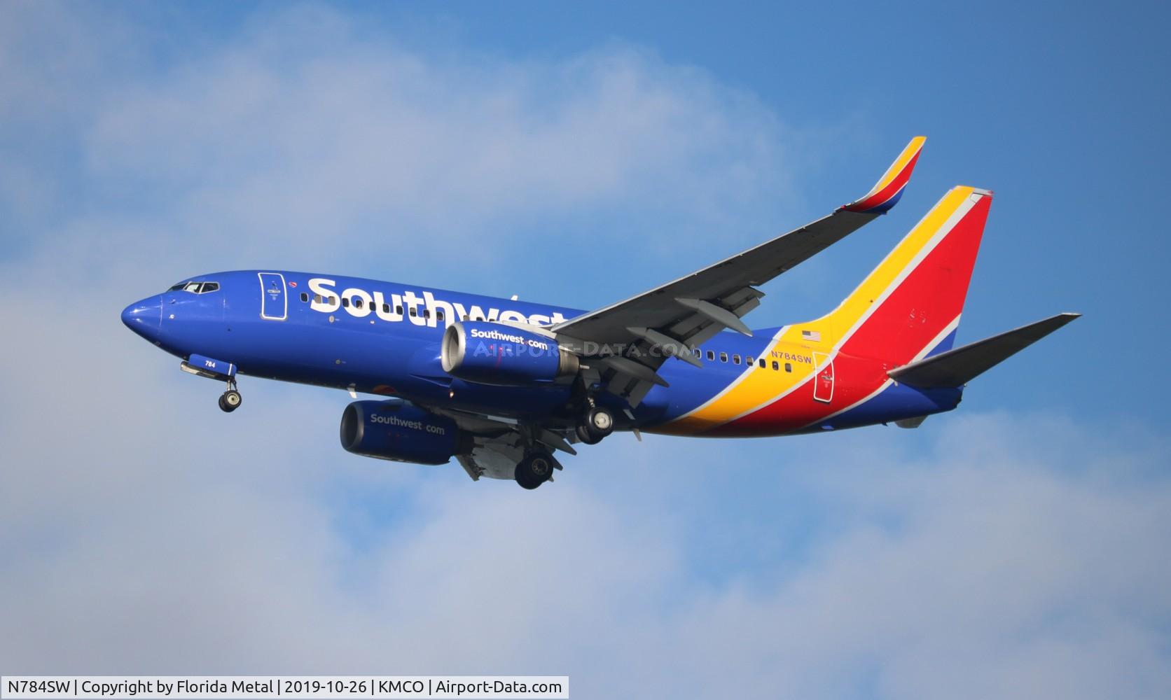 N784SW, 2000 Boeing 737-7H4 C/N 29810, Southwest
