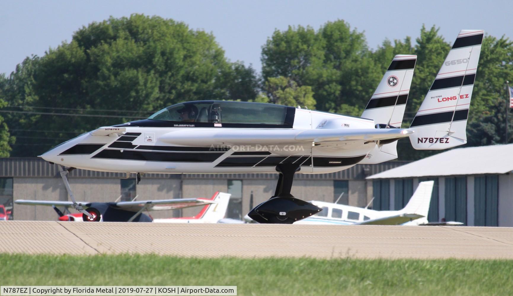 N787EZ, 1985 Rutan Long-EZ C/N 1217, Long EZ