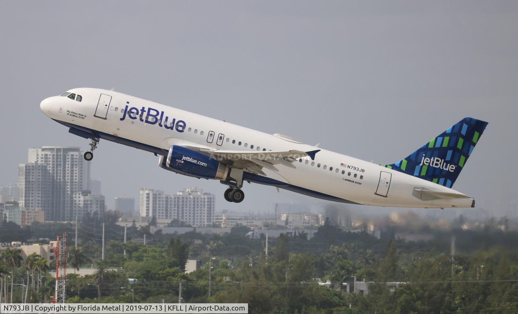 N793JB, 2011 Airbus A320-232 C/N 4647, JetBlue