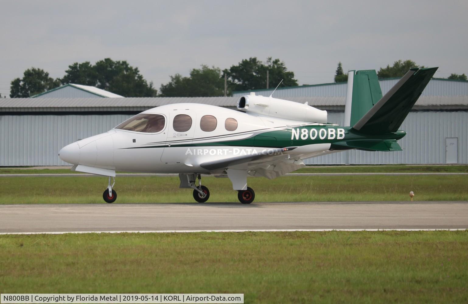 N800BB, 2018 Cirrus SF50 Vision C/N 0065, Vision Jet