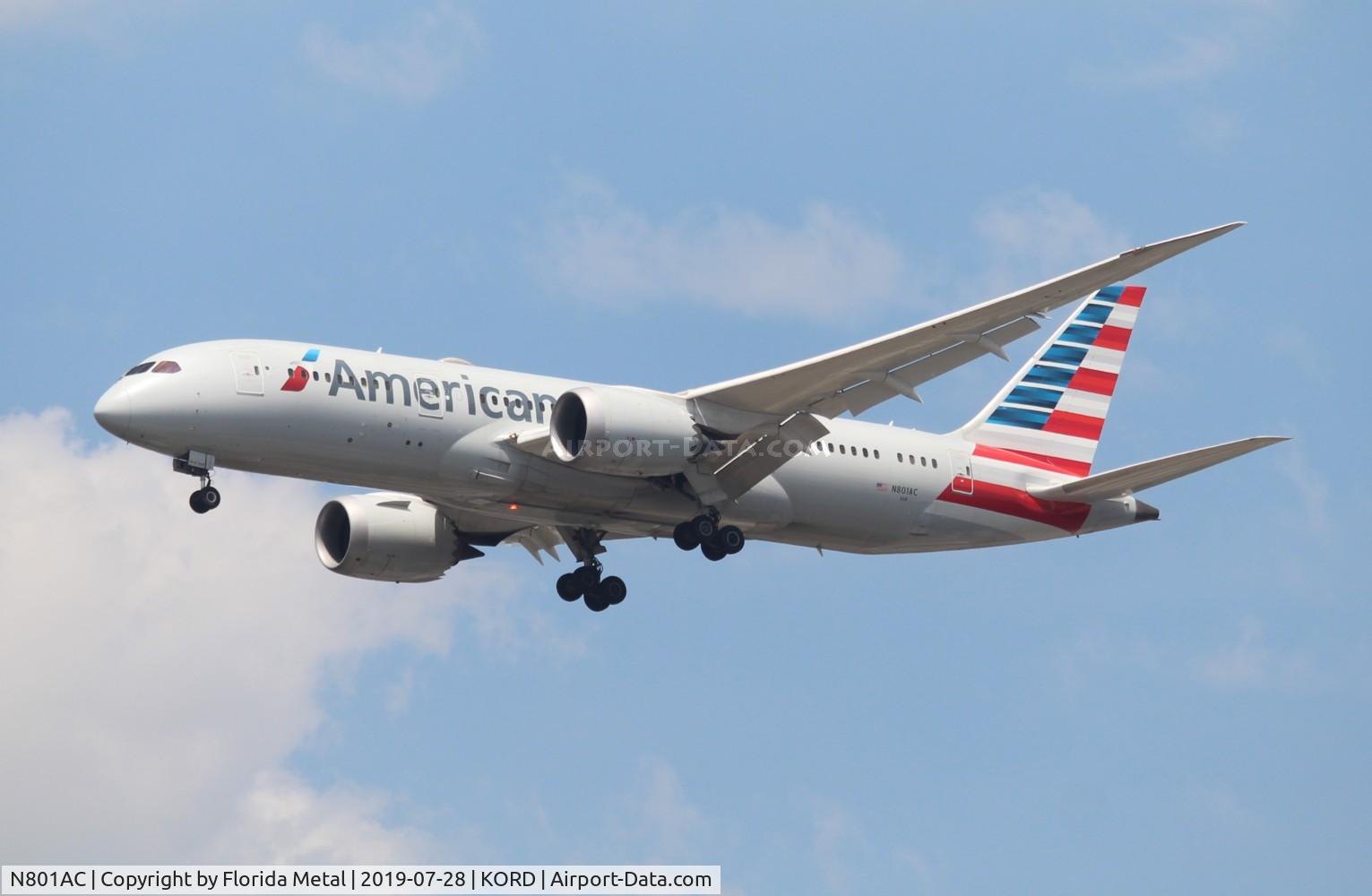 N801AC, 2015 Boeing 787-8 Dreamliner Dreamliner C/N 40619, American