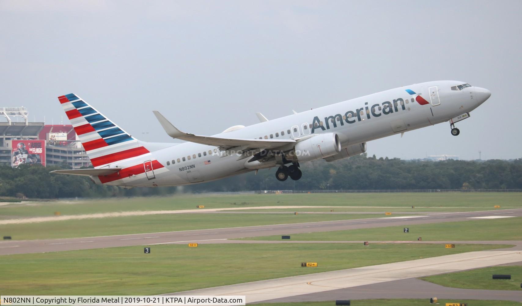 N802NN, 2009 Boeing 737-823 C/N 31073, American