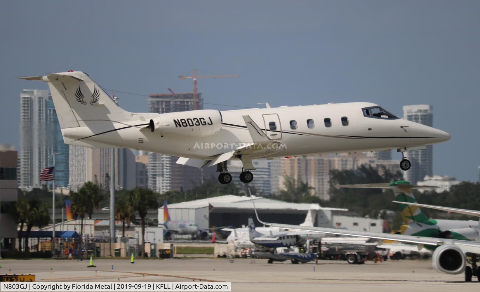 N803GJ, 2013 Gates Learjet 55 C/N 115, Lear 55