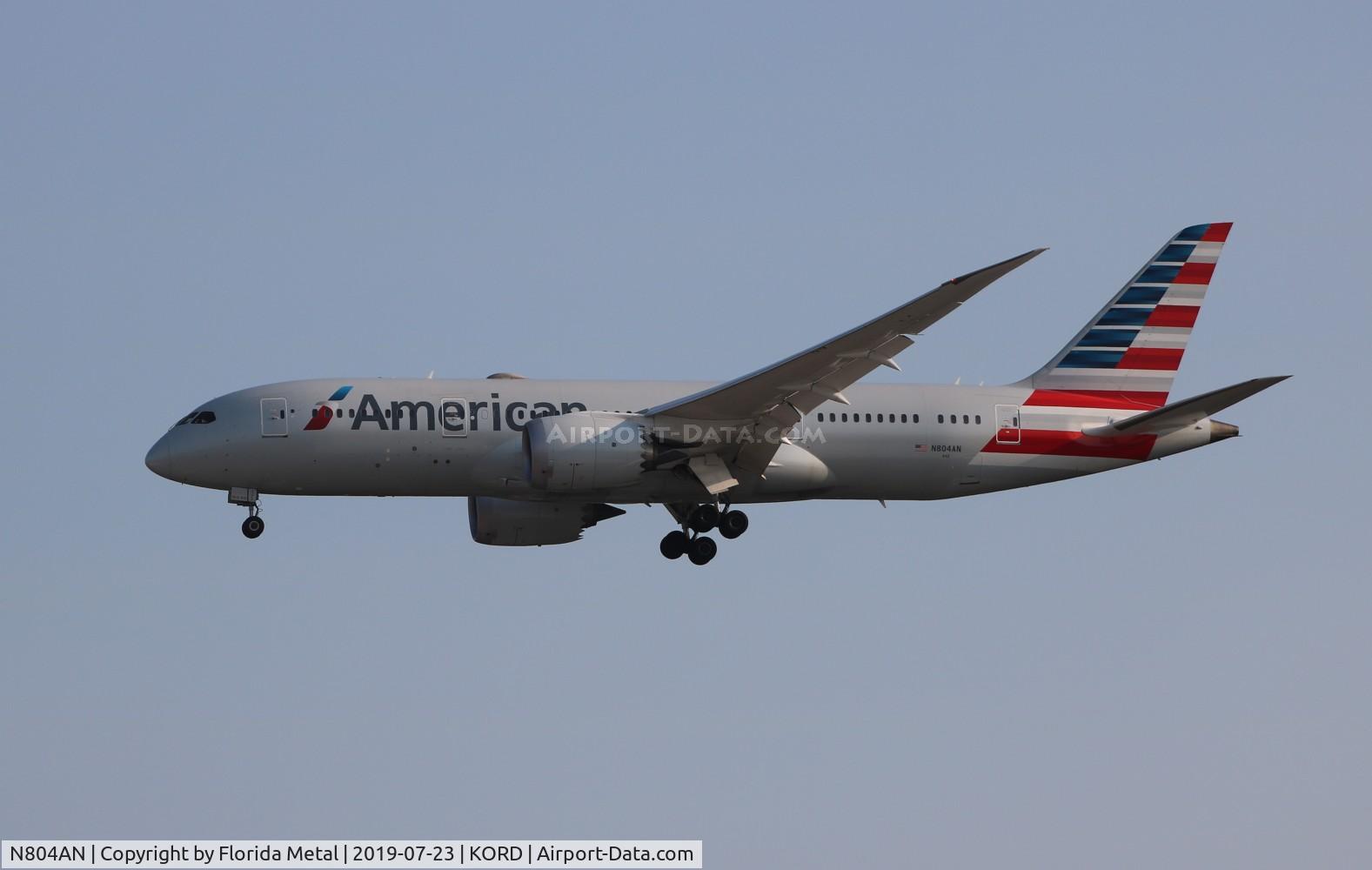 N804AN, 2015 Boeing 787-8 Dreamliner C/N 40622, American