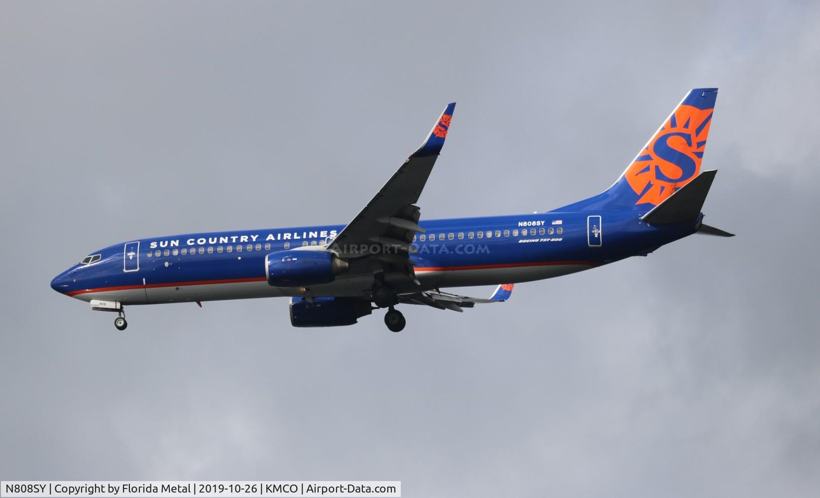 N808SY, 2005 Boeing 737-8BK C/N 33021, Sun Country