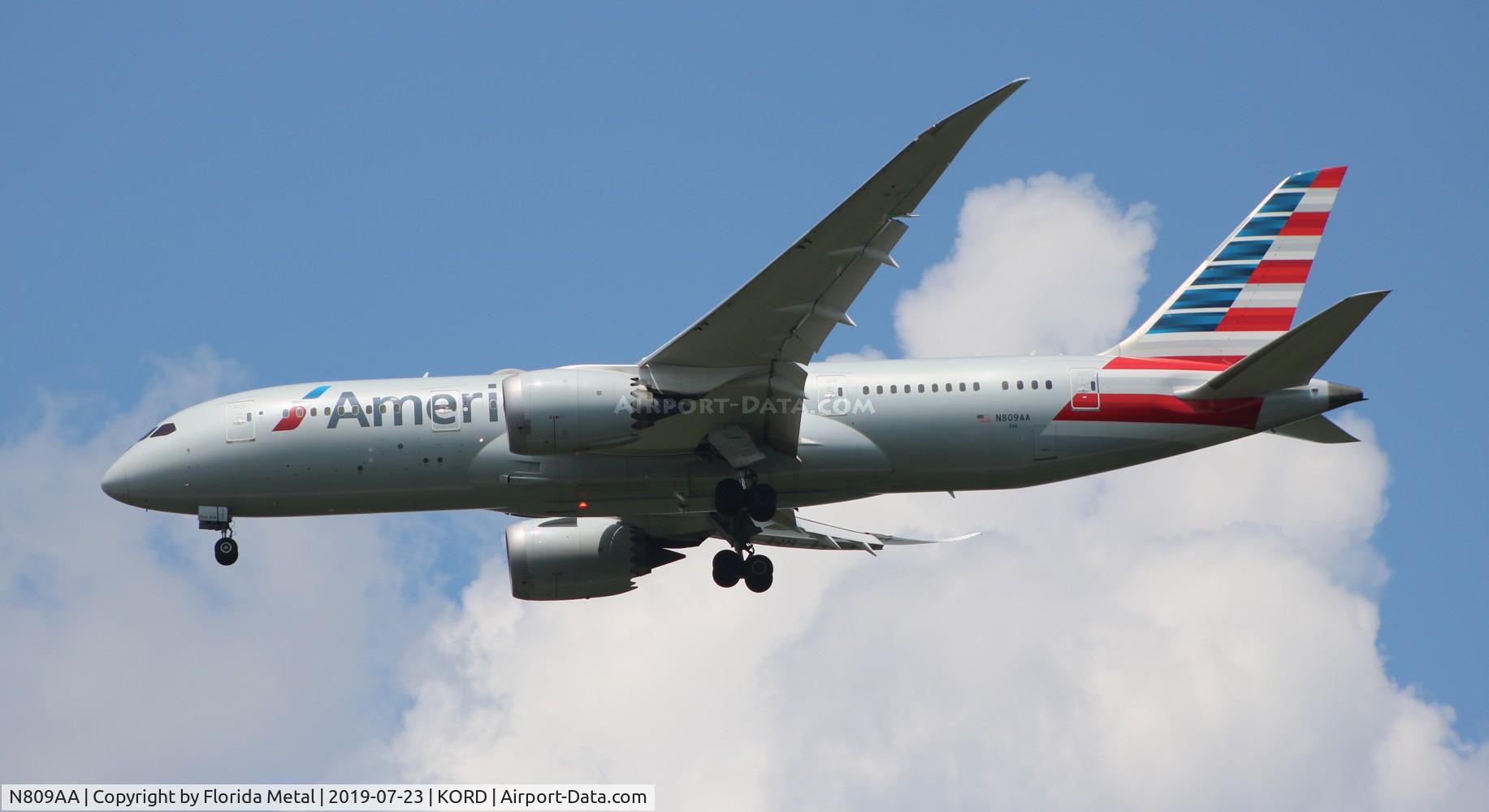 N809AA, 2015 Boeing 787-8 Dreamliner C/N 40627, American
