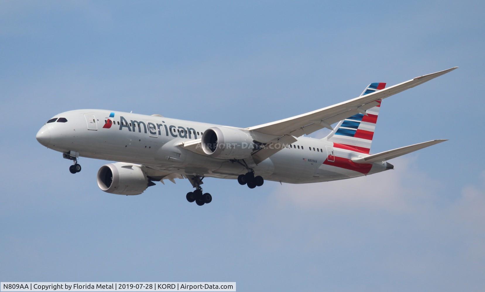 N809AA, 2015 Boeing 787-8 Dreamliner C/N 40627, American