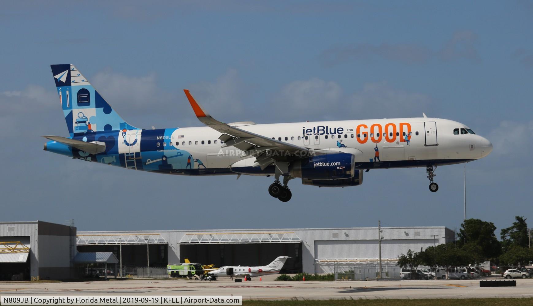 N809JB, 2012 Airbus A320-232 C/N 5349, JetBlue For Good