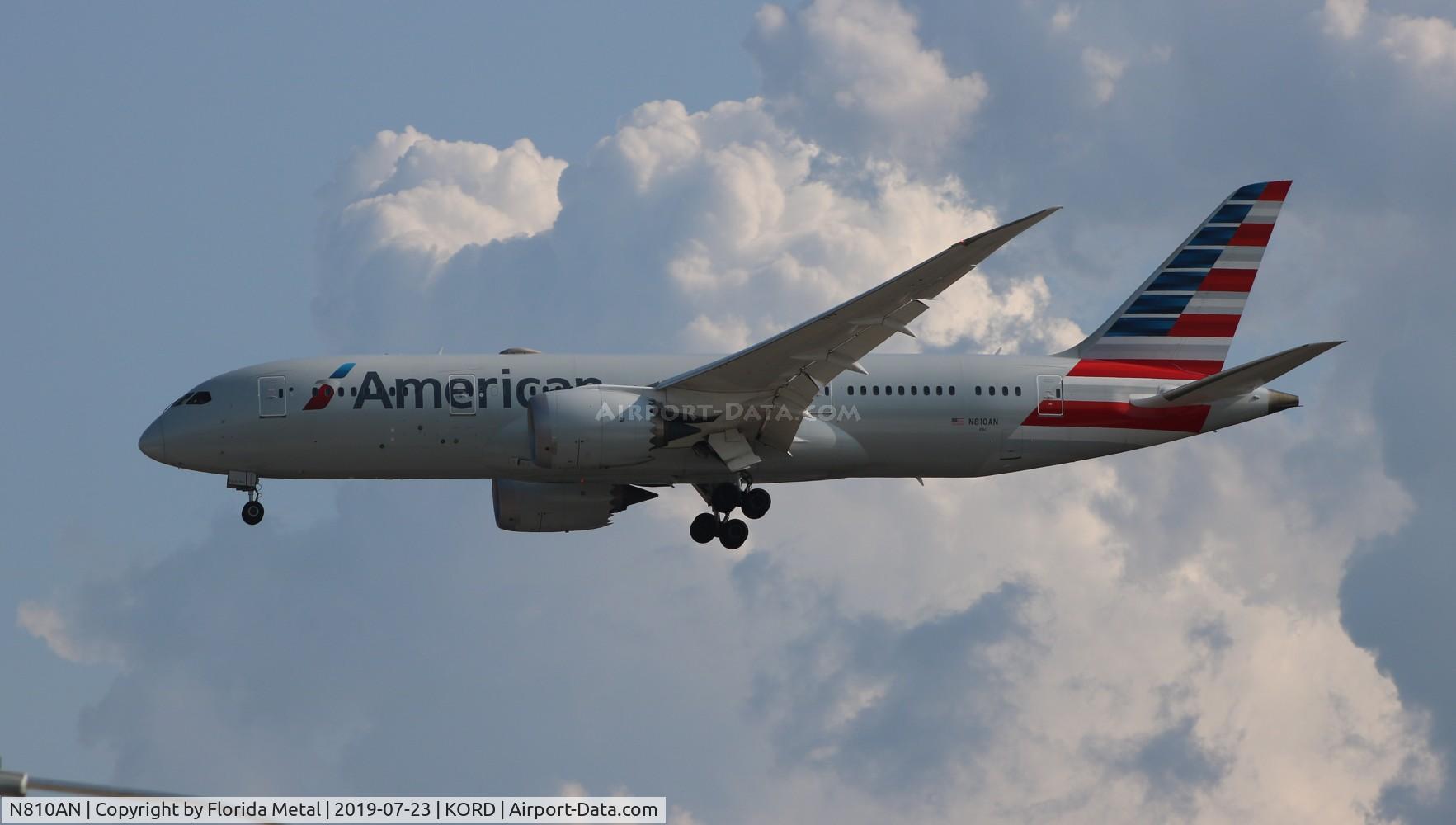 N810AN, 2015 Boeing 787-8 Dreamliner C/N 40628, American