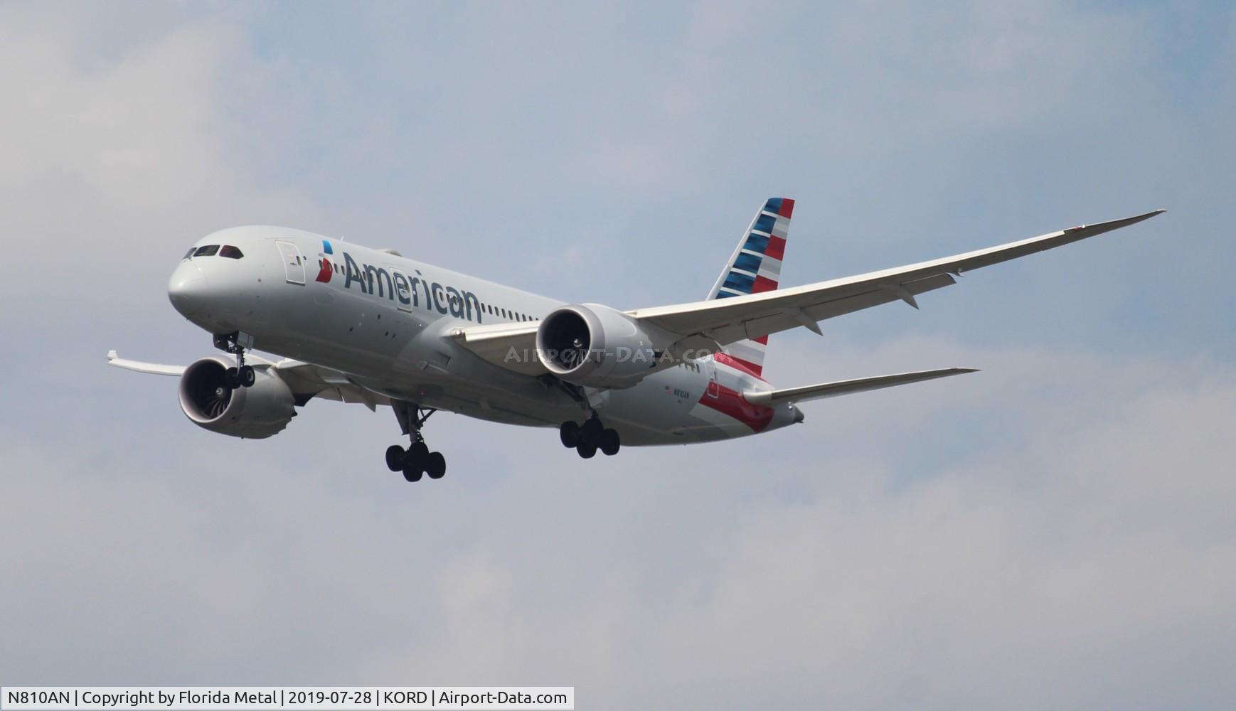 N810AN, 2015 Boeing 787-8 Dreamliner C/N 40628, American