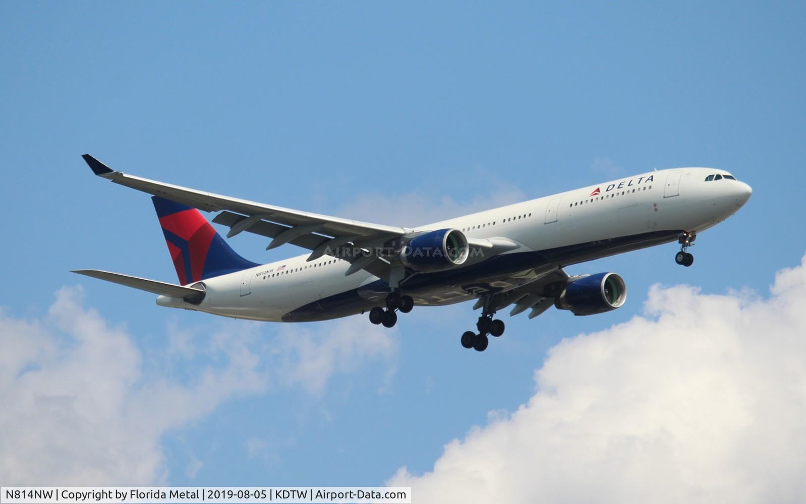 N814NW, 2006 Airbus A330-323 C/N 806, Delta
