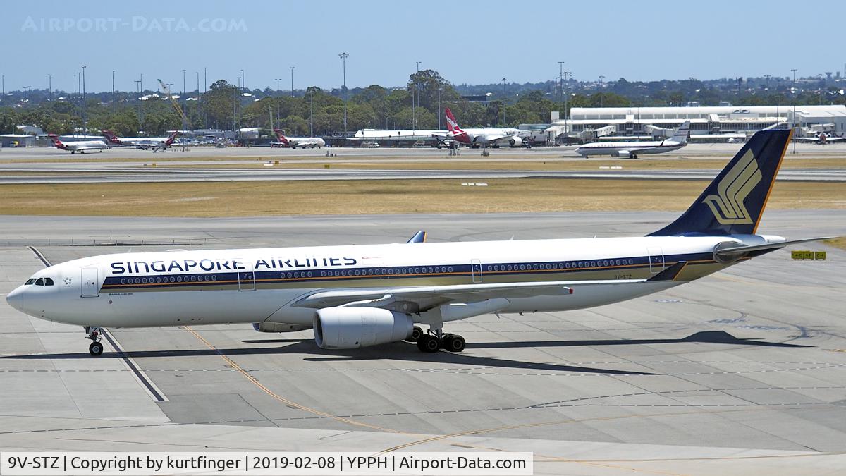 9V-STZ, 2013 Airbus A330-343X C/N 1477, Airbus A330-343 SIA 9V-STZ YPPH 80219.