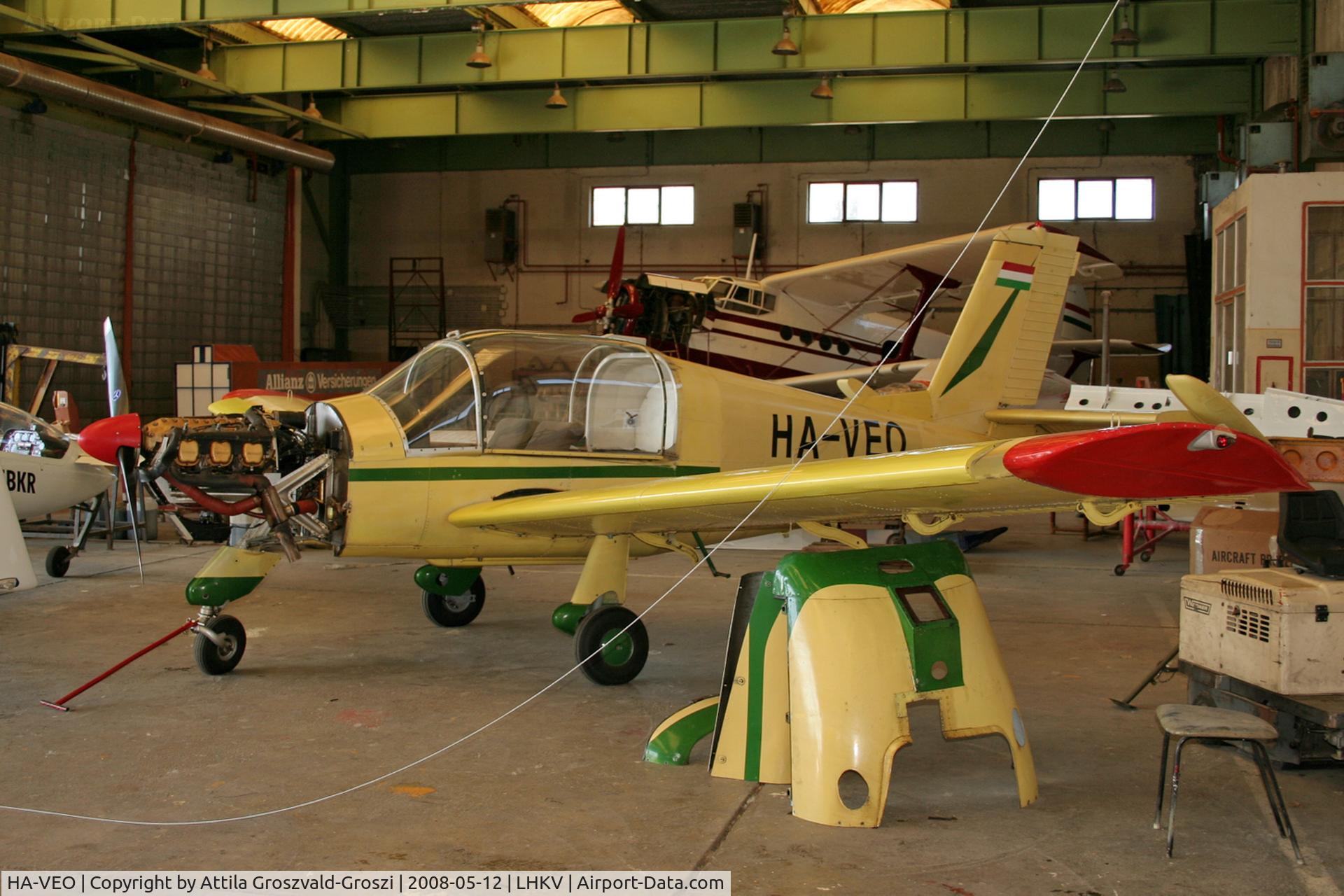 HA-VEO, 1961 Morane-Saulnier MS-885 Super Rallye C/N 12, LHKV - Kaposujlak Airport, Hungary