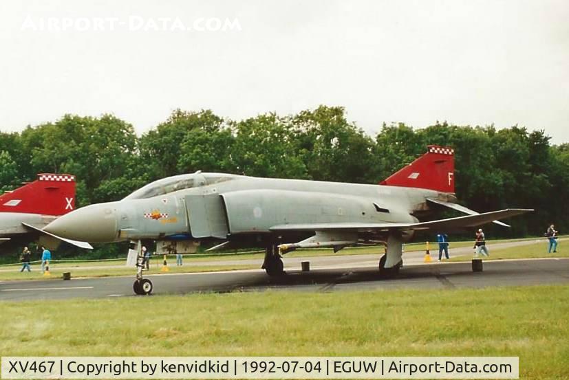 XV467, 1969 McDonnell Douglas Phantom FGR2 C/N 3270, At the Phantom Phinale photocall.