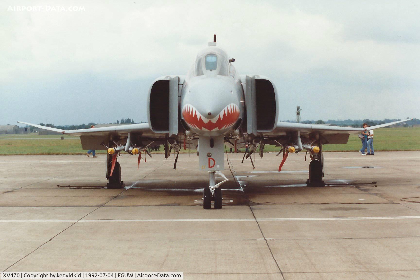 XV470, 1969 McDonnell Douglas Phantom FGR2 C/N 3288/0085, At the Phantom Phinale photocall.