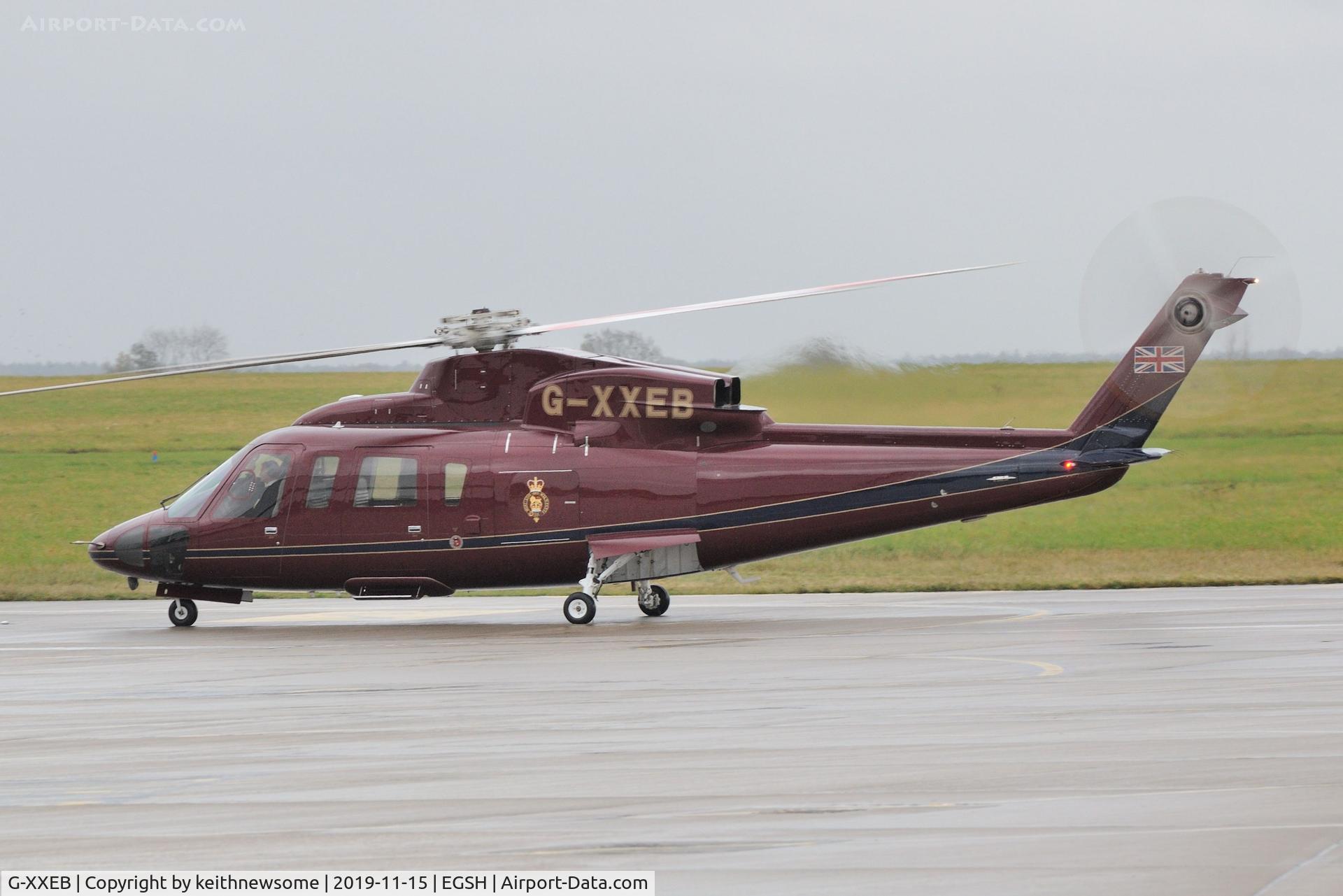 G-XXEB, 2009 Sikorsky S-76C C/N 760753, Surprise Visitor.