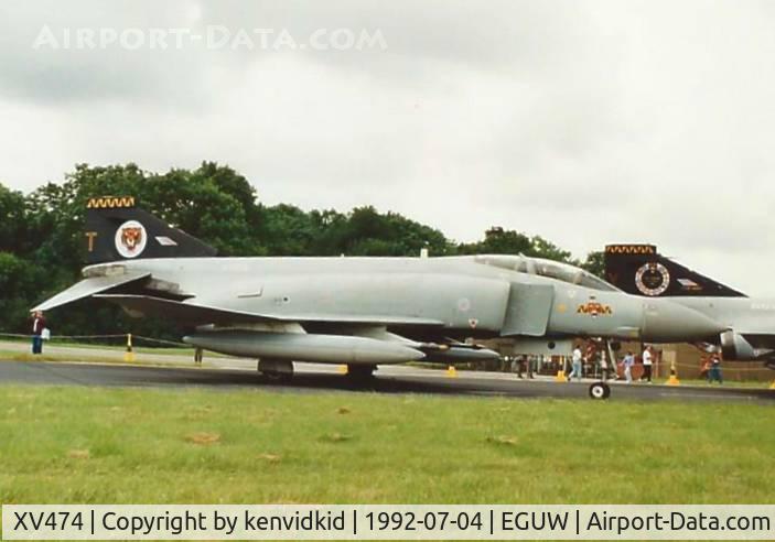 XV474, 1969 McDonnell Douglas Phantom FGR2 C/N 3309, At the Phantom Phinale photocall.