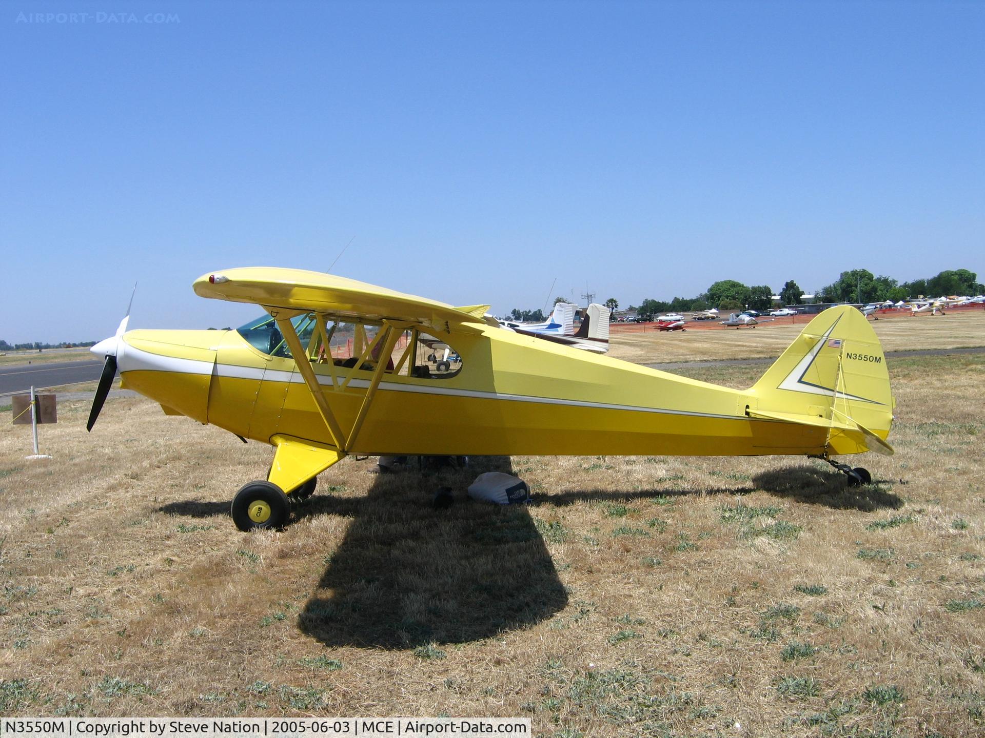 N3550M, 1947 Piper PA-12 Super Cruiser C/N 12-2395, 1947 Piper PA-12 at Merced, CA