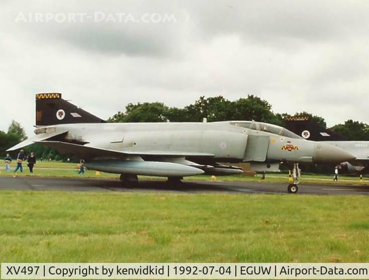 XV497, 1969 McDonnell Douglas Phantom FGR2 C/N 3454, At the Phantom Phinale photocall.