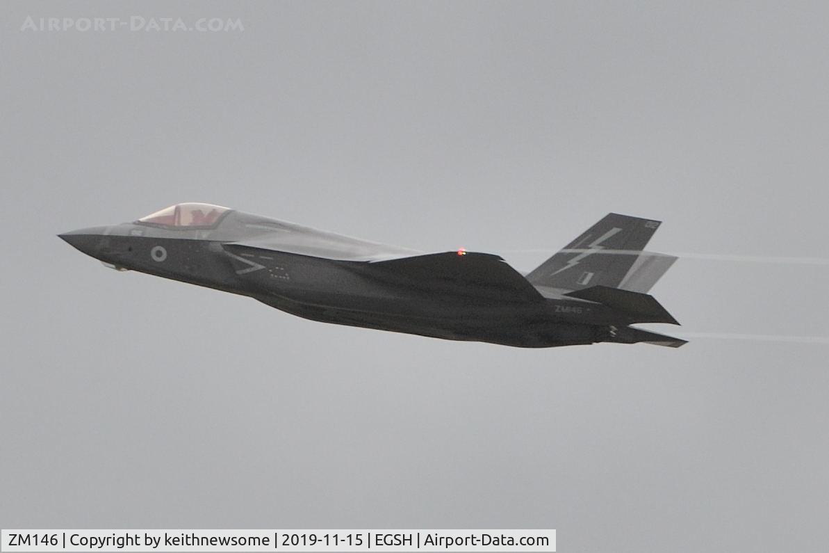 ZM146, 2017 Lockheed Martin F-35B Lightning II C/N BK-12, 012 One quick low pass !
