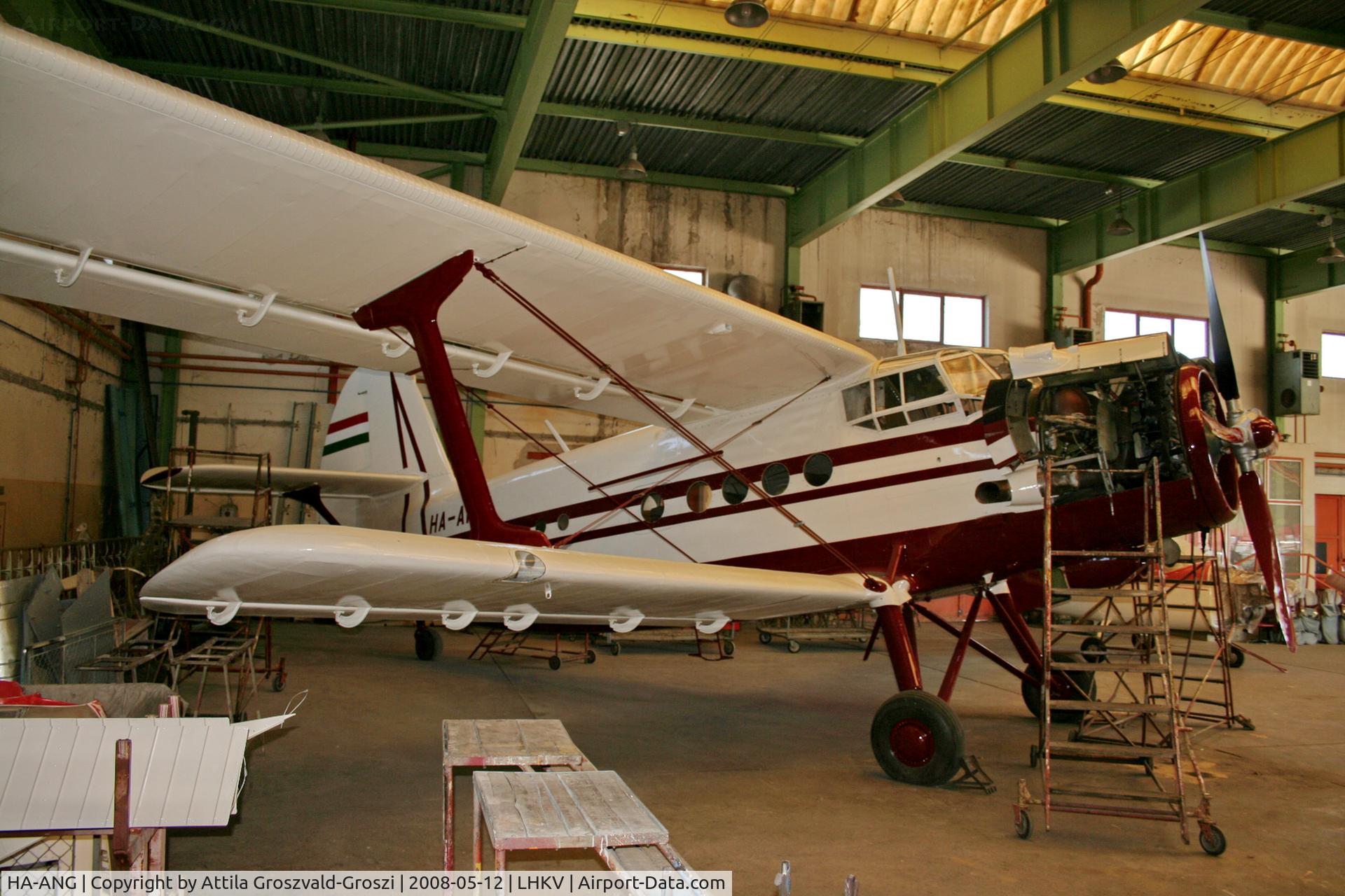 HA-ANG, 1972 Antonov An-2P C/N 1G132-53, LHKV - Kaposujlak Airport, Hungary
