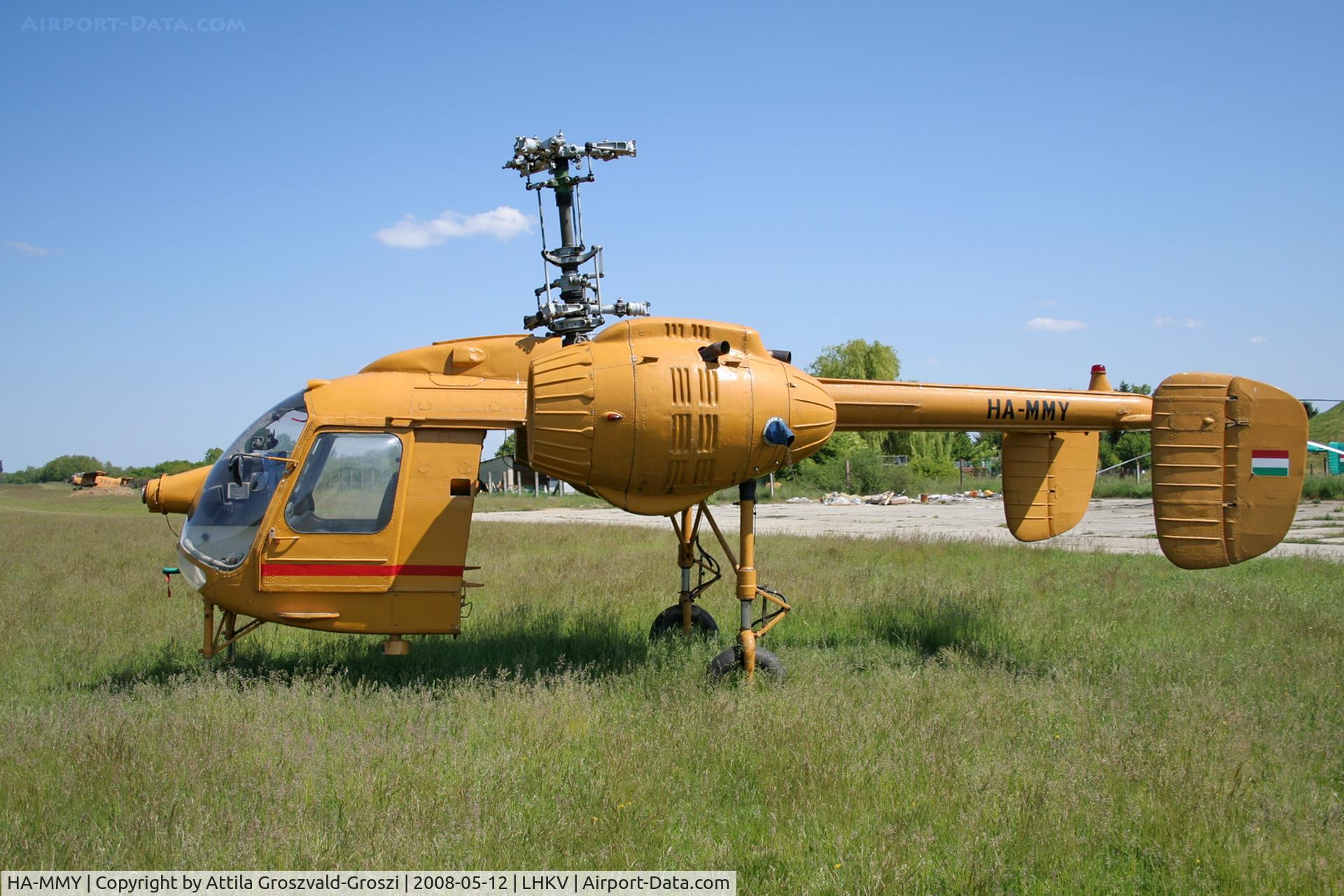 HA-MMY, 1974 Kamov Ka-26 Hoodlum C/N 7404303, LHKV - Kaposujlak Airport, Hungary